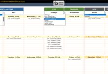 CRM Excel Template